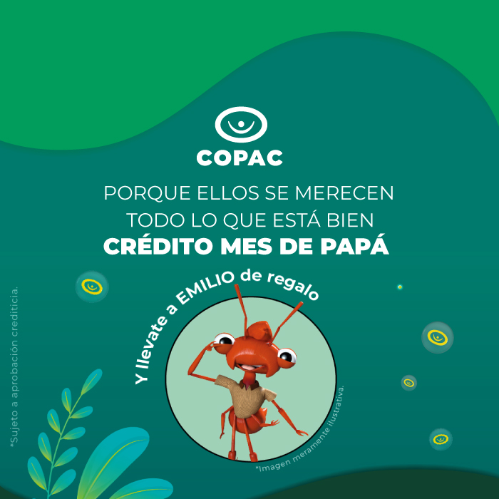 En julio: ¡CRÉDITO MES DE PAPÁ!