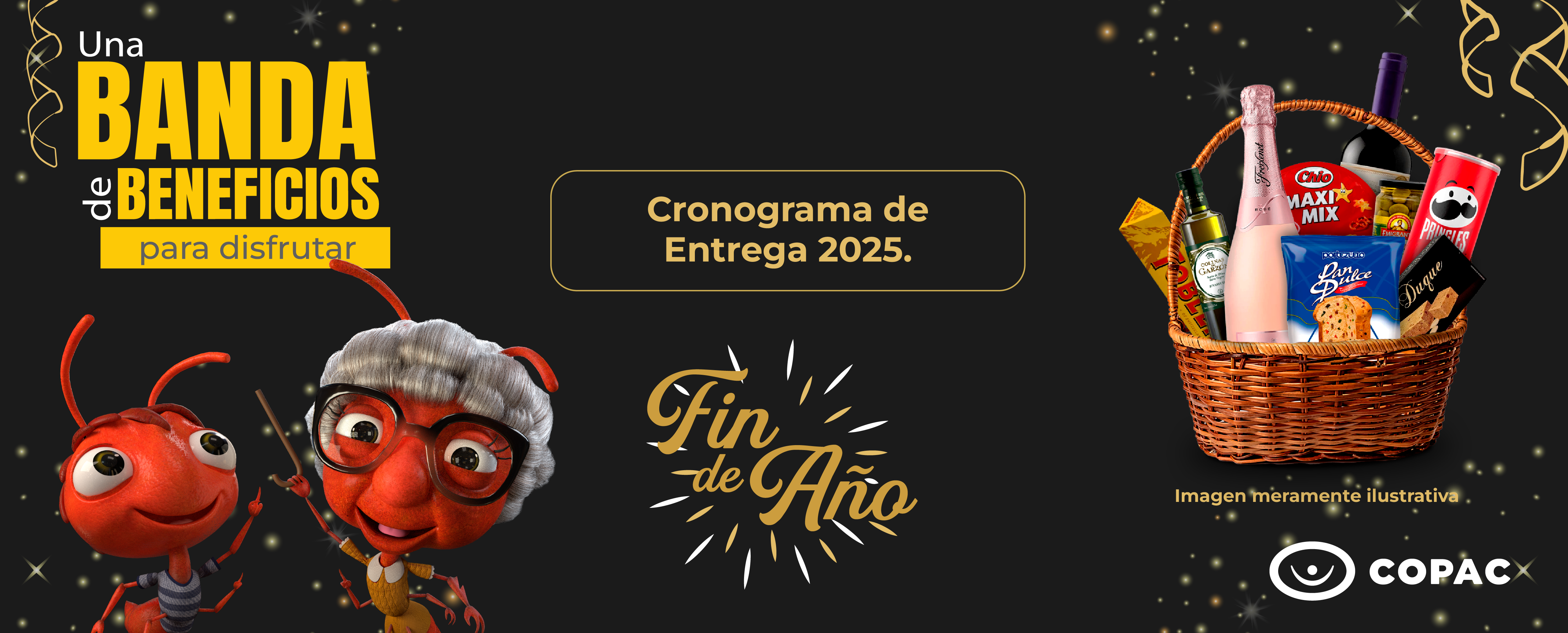 Calendario de entrega de Canastas Navideñas 2025