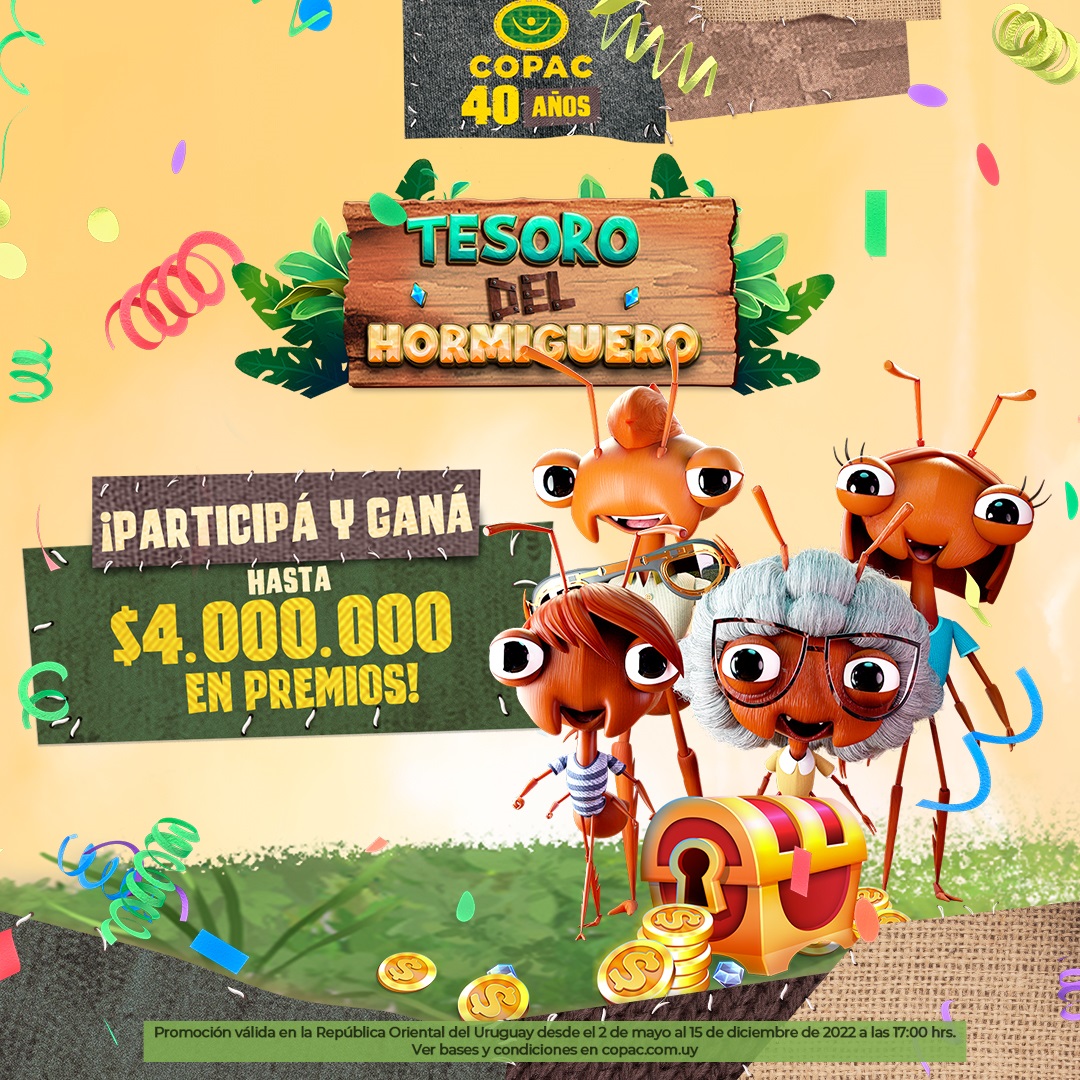¡Octubre de Cupones Dobles de la promo El Tesoro del Hormiguero!