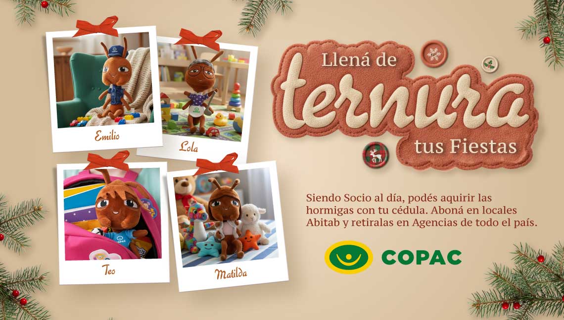 Llená de ternura tu arbolito con las hormigas COPAC