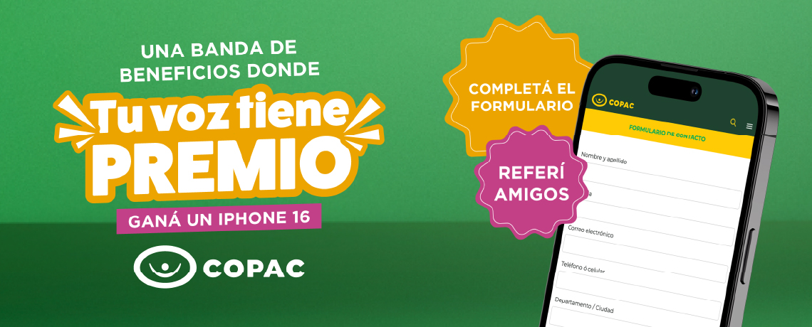 Sorteo TU VOZ TIENE PREMIO