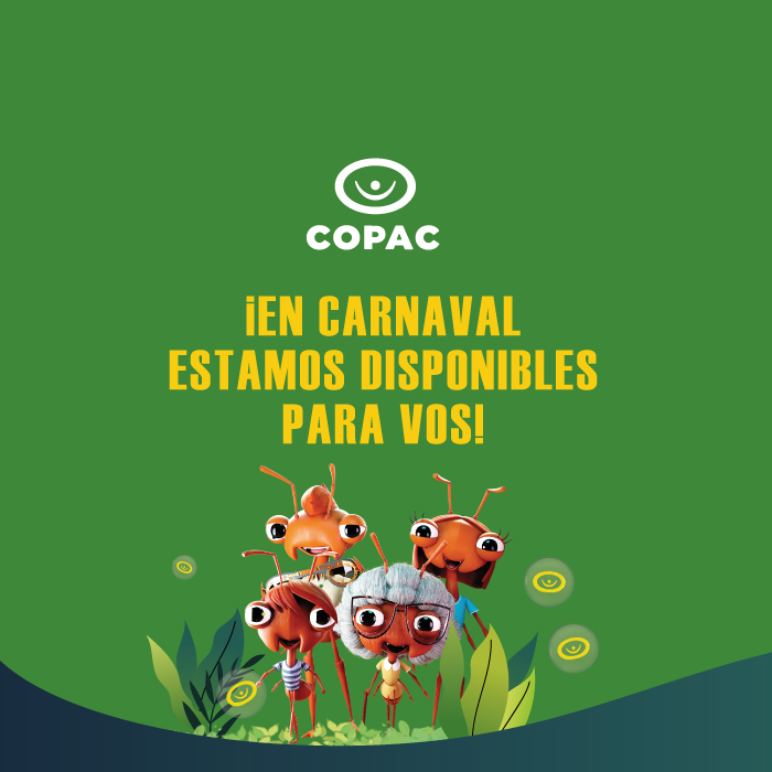 ¡En CARNAVAL estamos disponibles para vos!