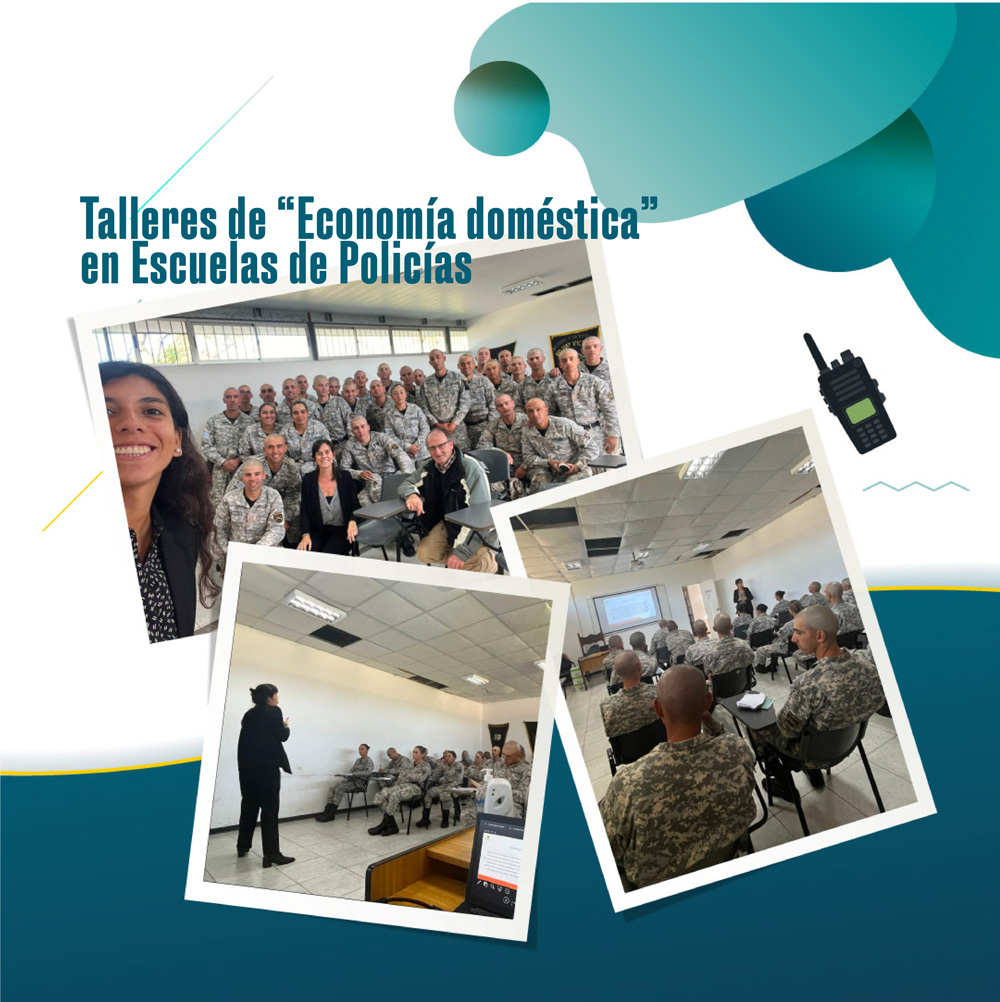 Siempre cerca de la familia policial, feliz día del policía
